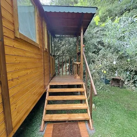 Magnifique Roulotte En Plein Nature דירה *